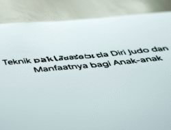 Teknik Dasar Bela Diri Judo dan Manfaatnya bagi Anak-anak