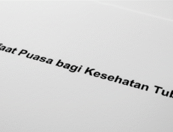 7 Manfaat Puasa bagi Kesehatan Tubuh