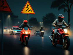 Balap Liar dan Risiko Hukum yang Mengintai