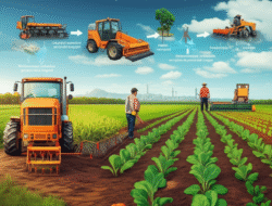 Perkembangan teknologi pertanian untuk meningkatkan produksi pangan