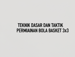 Teknik Dasar dan Taktik Permainan Bola Basket 3×3