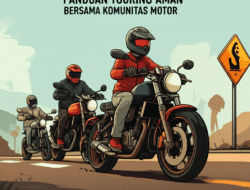 Panduan Touring Aman Bersama Komunitas Motor