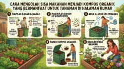 Cara Mengolah Sisa Makanan Menjadi Kompos Organik yang Bermanfaat Untuk Tanaman di Halaman Rumah