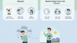 Manfaat Melakukan Digital Detox Saat Liburan untuk Menghilangkan Penat dari Hiruk Pikuk Media Sosial