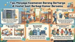 Tips Menjaga Keamanan Barang Berharga Di Hostel Saat Berbagi Kamar Bersama