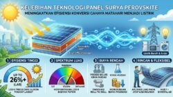 Kelebihan Teknologi Panel Surya Perovskite Dalam Meningkatkan Efisiensi Konversi Cahaya Matahari